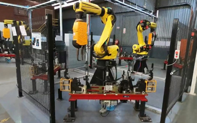 Robotic Spot Welding for Leading Automotive Parts Supplier